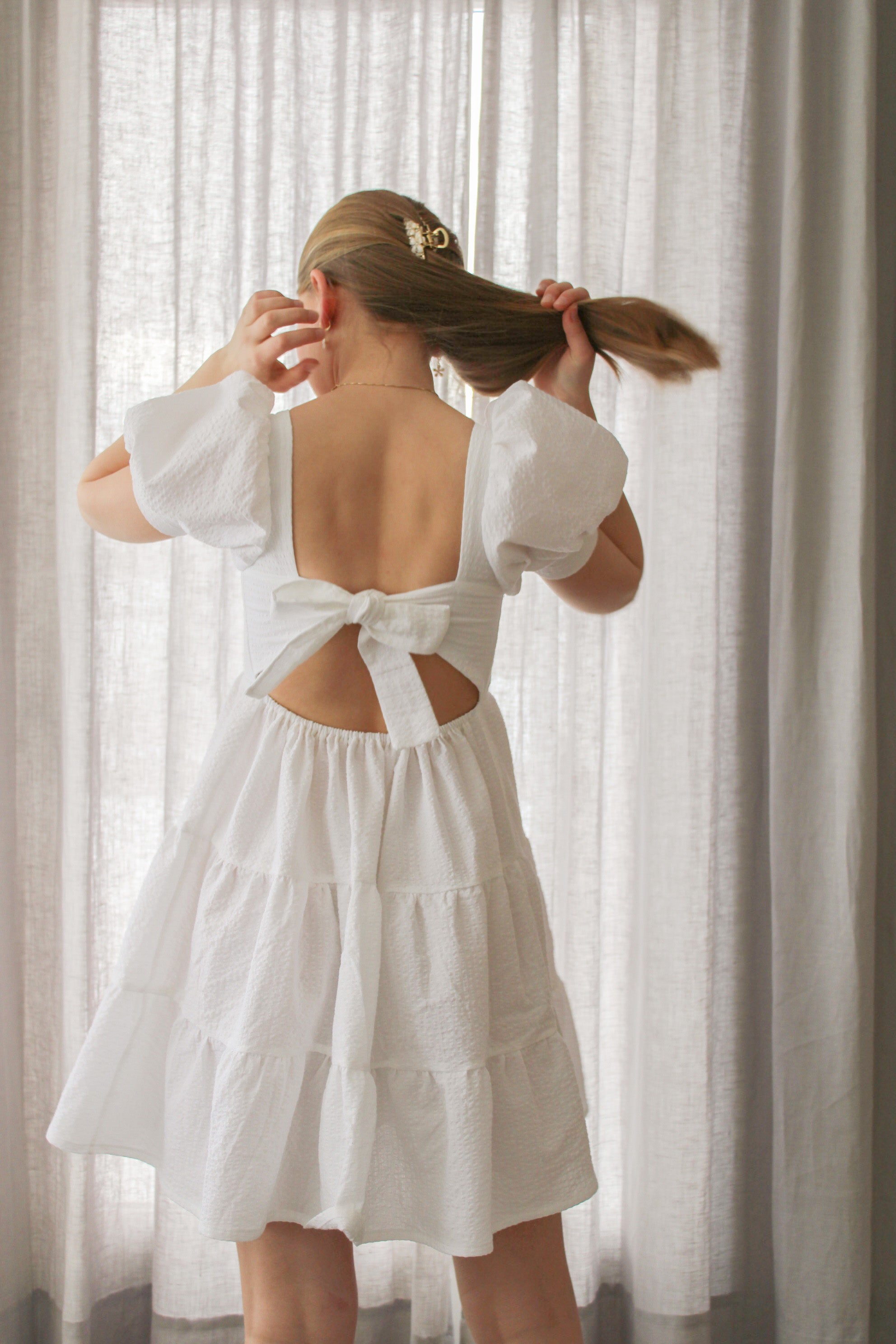 SEWING PATTERN Open Back Dress – MarthaWis