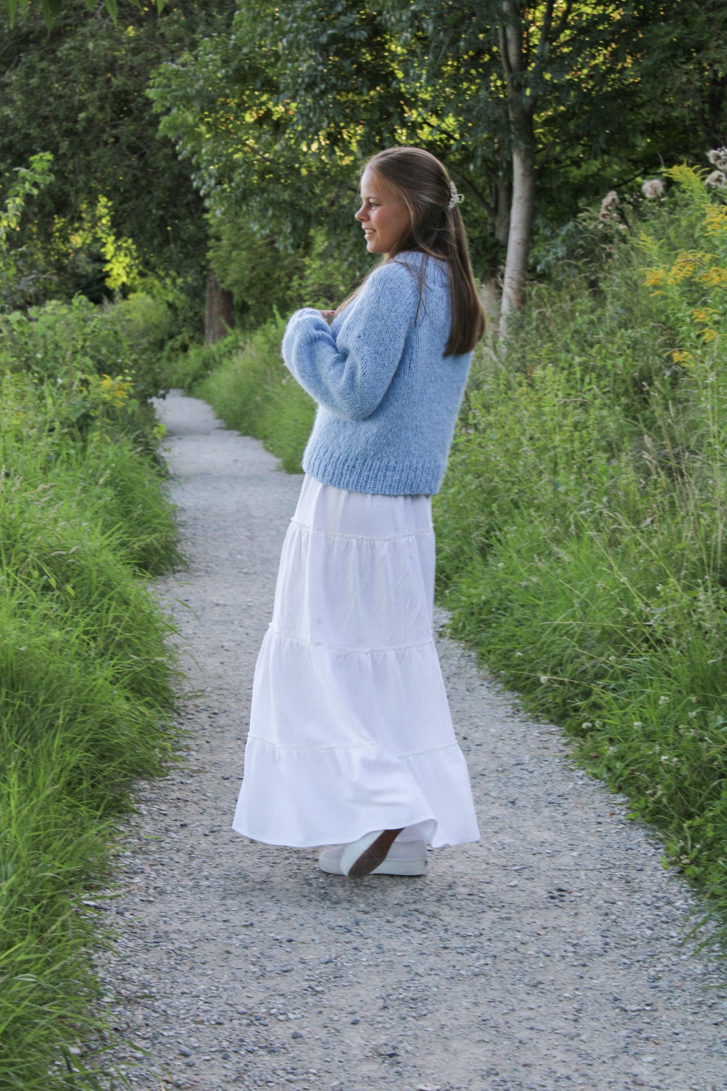 SEWING PATTERN Tiered Maxi Skirt